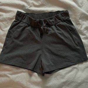 Lululemon shorts. Size 2. New condition. Gray